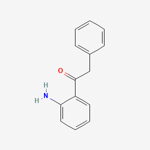 molecular formula C14H13NO B2538376 1-(2-Aminophenyl)-2-phenylethanone CAS No. 835-38-1