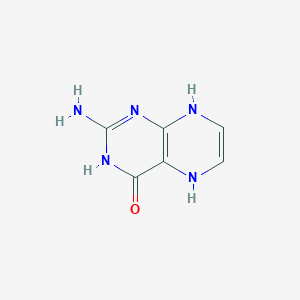 molecular formula C6H7N5O B2538546 2-Amino-1,5-dihydropteridin-4-ol CAS No. 2236-60-4; 54099-74-0