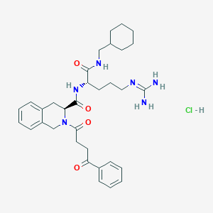 molecular formula C33H45ClN6O4 B2538551 PS372424 HCl CAS No. 1596362-29-6