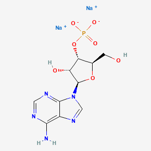 Sodium (2R,3S,4R,5R)-5-(6-amino-9H-purin-9-yl)-4-hydroxy-2-(hydroxymethyl)tetrahydrofuran-3-yl phosphate