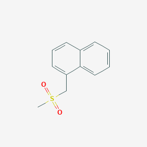 molecular formula C12H12O2S B2538731 1-(Methanesulfonylmethyl)naphthalene CAS No. 5925-59-7