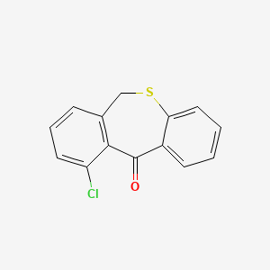 molecular formula C14H9ClOS B2538798 10-Chlorodibenzo[b,e]thiepin-11(6H)-one CAS No. 2276636-11-2