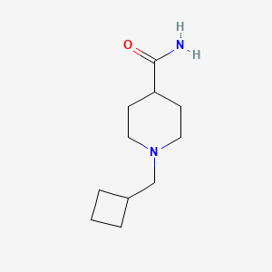 1-(Cyclobutylmethyl)piperidine-4-carboxamide
