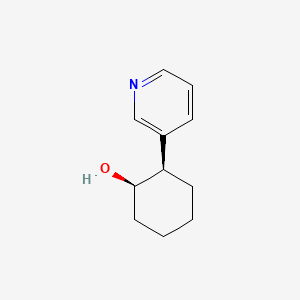 molecular formula C11H15NO B2538891 Rel-(1R,2R)-2-(pyridin-3-yl)cyclohexan-1-ol CAS No. 1807914-21-1