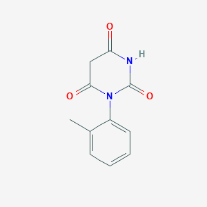 molecular formula C11H10N2O3 B2538959 1-o-Tolyl-pyrimidine-2,4,6-trione CAS No. 107147-53-5