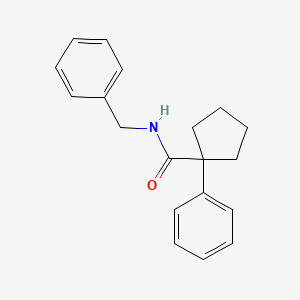 N-benzyl-1-phenylcyclopentane-1-carboxamide