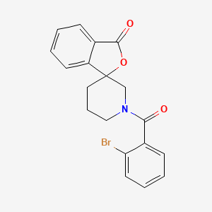 1'-(2-Bromobenzoyl)spiro[2-benzofuran-3,3'-piperidine]-1-one