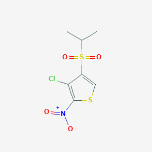 3-Chloro-4-(isopropylsulfonyl)-2-nitrothiophene