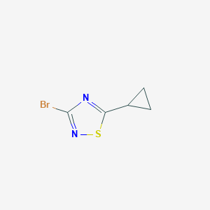 3-Bromo-5-cyclopropyl-1,2,4-thiadiazole