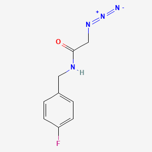 2-azido-N-(4-fluorobenzyl)acetamide