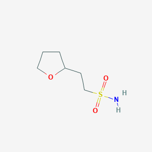 2-(Oxolan-2-yl)ethane-1-sulfonamide