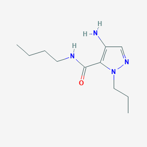 4-Amino-N-butyl-1-propyl-1H-pyrazole-5-carboxamide