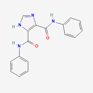 N,N'-diphenyl-1H-imidazole-4,5-dicarboxamide