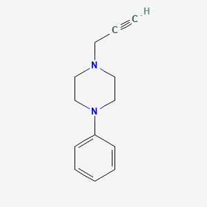 molecular formula C13H16N2 B2539503 1-Phenyl-4-(prop-2-yn-1-yl)piperazine CAS No. 21057-45-4