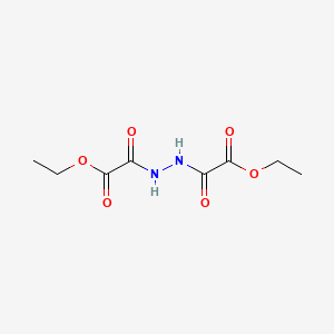 molecular formula C8H12N2O6 B2539521 Ethyl 2-[2-(2-ethoxy-2-oxoacetyl)hydrazinyl]-2-oxoacetate CAS No. 1071717-39-9