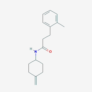 molecular formula C17H23NO B2539563 N-(4-methylenecyclohexyl)-3-(o-tolyl)propanamide CAS No. 2320422-77-1