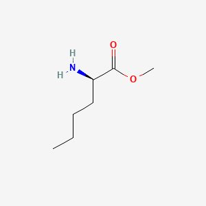 molecular formula C7H15NO2 B2539616 D-Norleucine,methylester CAS No. 119490-22-1; 60687-33-4