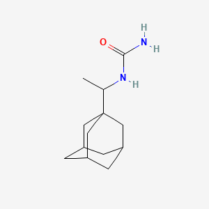 molecular formula C13H22N2O B2539623 [1-(Adamantan-1-yl)ethyl]urea CAS No. 378764-67-1