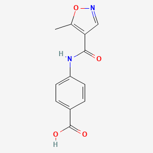 4-(5-Methyl-1,2-oxazole-4-amido)benzoic acid