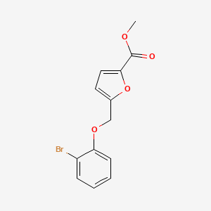 Methyl 5-[(2-bromophenoxy)methyl]furan-2-carboxylate
