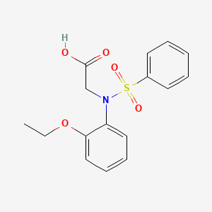 N-(2-ethoxyphenyl)-N-(phenylsulfonyl)glycine