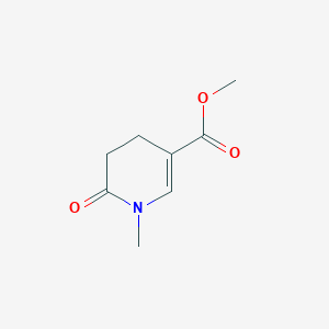 molecular formula C8H11NO3 B2539800 1-甲基-6-氧代-1,4,5,6-四氢吡啶-3-羧酸甲酯 CAS No. 1934931-10-8