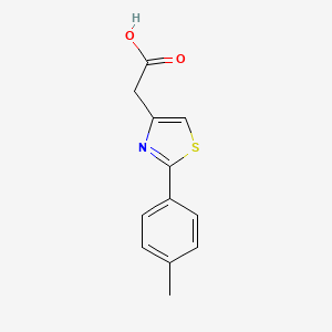 [2-(4-Methylphenyl)-1,3-thiazol-4-yl]acetic acid