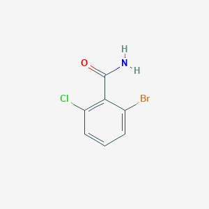 molecular formula C7H5BrClNO B2539856 2-Bromo-6-chlorobenzamide CAS No. 66073-53-8