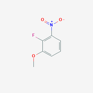 molecular formula C7H6FNO3 B2539891 2-Fluoro-1-methoxy-3-nitrobenzene CAS No. 445-68-1