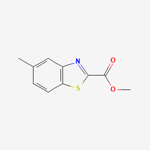 molecular formula C10H9NO2S B2539935 Methyl 5-methylbenzo[d]thiazole-2-carboxylate CAS No. 1323408-10-1