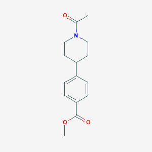 Methyl 4-(1-acetylpiperidin-4-yl)benzoate