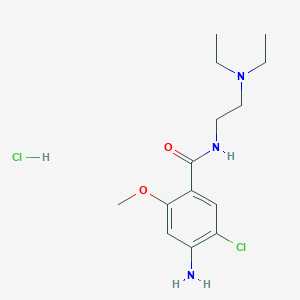 molecular formula C14H23Cl2N3O2 B000254 Metoclopramide hydrochloride CAS No. 7232-21-5