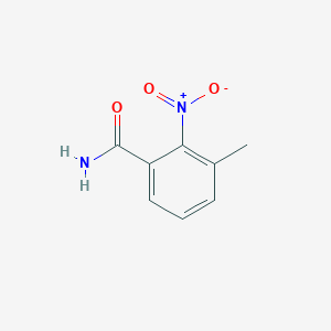 molecular formula C8H8N2O3 B2540021 3-甲基-2-硝基苯甲酰胺 CAS No. 60310-07-8
