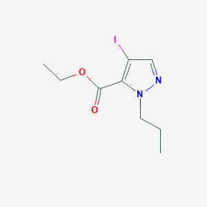 ethyl 4-iodo-1-propyl-1H-pyrazole-5-carboxylate
