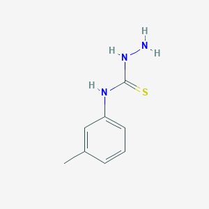 molecular formula C8H11N3S B2540083 n-(3-Methylphenyl)hydrazinecarbothioamide CAS No. 40207-01-0