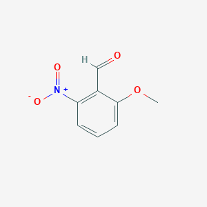 molecular formula C8H7NO4 B025401 2-Methoxy-6-nitrobenzaldehyde CAS No. 19689-88-4