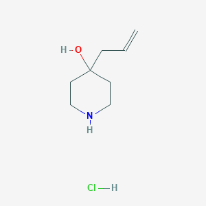 4-(Prop-2-en-1-yl)piperidin-4-ol hydrochloride