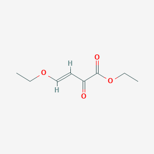 molecular formula C8H12O4 B2540150 Ethyl 4-ethoxy-2-oxobut-3-enoate CAS No. 65260-58-4; 76240-19-2