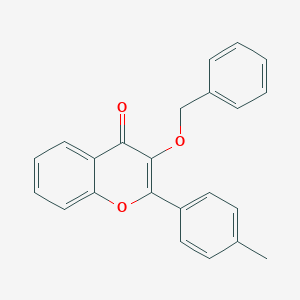 molecular formula C23H18O3 B254018 3-(benzyloxy)-2-(4-methylphenyl)-4H-chromen-4-one 