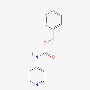 molecular formula C13H12N2O2 B2540288 ベンジルピリジン-4-イルカルバメート CAS No. 260262-86-0