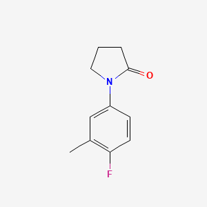 1-(4-Fluoro-3-methylphenyl)pyrrolidin-2-one