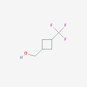 molecular formula C6H9F3O B2540427 [3-(Trifluoromethyl)cyclobutyl]methanol CAS No. 2060593-96-4