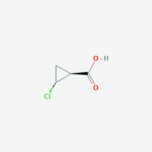 molecular formula C4H5ClO2 B2540527 トランス-2-クロロシクロプロパンカルボン酸 CAS No. 65475-70-9