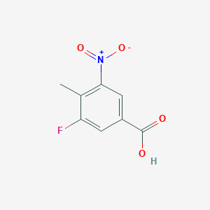 3-Fluoro-4-methyl-5-nitrobenzoic acid