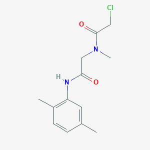 2-[(2-chloroacetyl)-methylamino]-N-(2,5-dimethylphenyl)acetamide