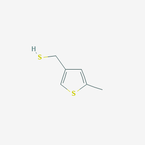molecular formula C6H8S2 B2540787 (5-Methylthien-3-yl)methanethiol CAS No. 892383-36-7