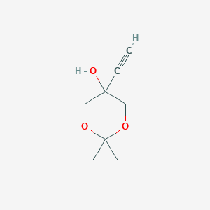 5-Ethynyl-2,2-dimethyl-1,3-dioxan-5-ol