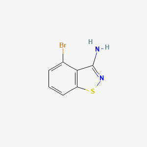 4-Bromo-1,2-benzothiazol-3-amine