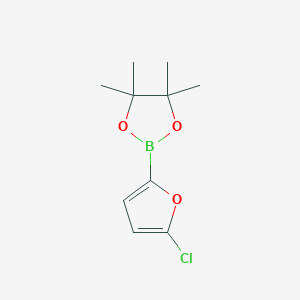 2-(5-Chlorofuran-2-yl)-4,4,5,5-tetramethyl-1,3,2-dioxaborolane