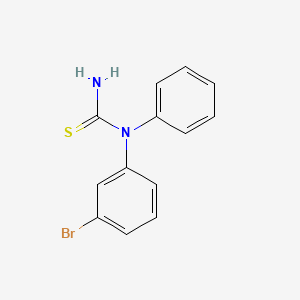 molecular formula C13H11BrN2S B2540940 N-(3-Bromophenyl)-N-phenyl-Thiourea CAS No. 17371-67-4